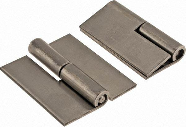 Made in USA - 1.68" Wide x 0.075" Thick, Slip Joint Hinge - Stainless Steel, Plain Finish - Caliber Tooling