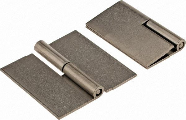 Made in USA - 2-1/2" Wide x 0.075" Thick, Slip Joint Hinge - Stainless Steel, Plain Finish - Caliber Tooling