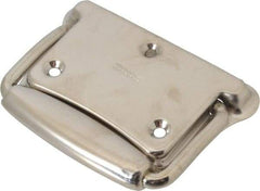 Value Collection - Steel Formed Grip Chest Handle with Return Springs - 5" Wide x 3.64" High, Chrome Plated - Caliber Tooling