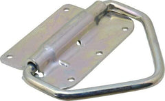 Value Collection - HD 180° Swing Lifting Grapple - 4-3/4" Wide x 4-3/4" High, Zinc Plated - Caliber Tooling