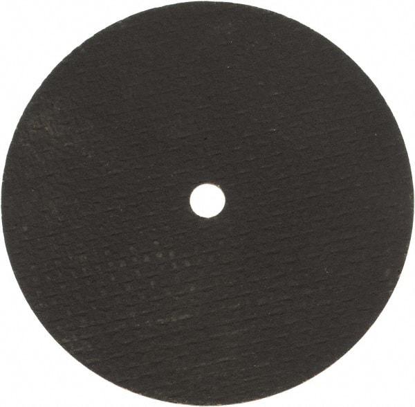 Norton - 6" 36 Grit Aluminum Oxide Cutoff Wheel - 1/16" Thick, 1/2" Arbor, 10,190 Max RPM, Use with Stationary Grinders - Caliber Tooling