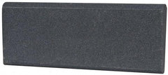 Norton - 6" Long x 2-1/4" Diam x 3/4" Thick, Silicon Carbide Sharpening Stone - Round Edge Slip, Medium Grade - Caliber Tooling