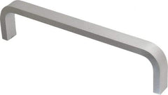 Electro Hardware - 1-1/2" High Rectangular Handle - Clear Finish, Aluminum, 6" Center to Center - Caliber Tooling