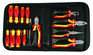 INSULATED PLIERS/SLIMLINE 14 PC SET - Caliber Tooling