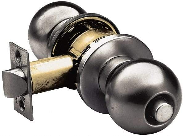 Yale - 1-3/8" Door Thickness, Stainless Steel Dummy Knob Lockset - 2-3/4" Back Set, 2 Cylinder - Caliber Tooling