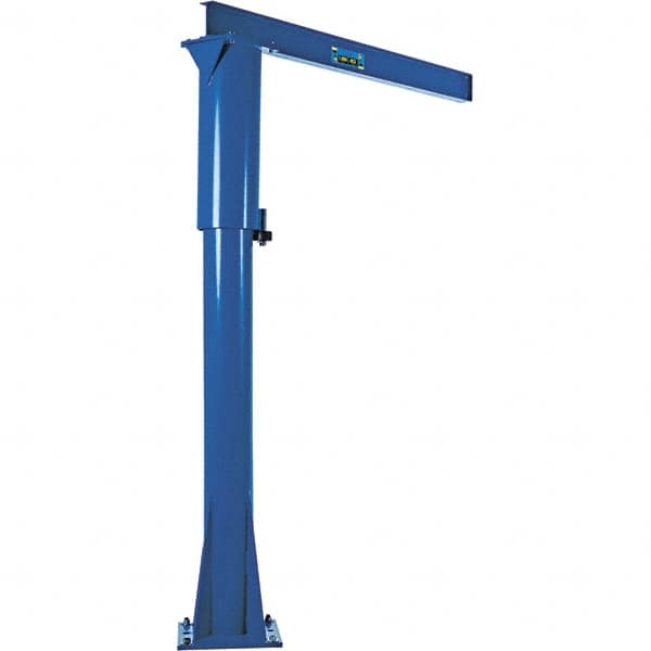 Vestil - 1,000 Lb Load Capacity, Steel Jib Crane - 6' Span - Caliber Tooling