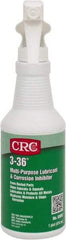 CRC - 16 oz Trigger Spray Bottle Nondrying Film Penetrant/Lubricant - Blue/Green & Clear, -50°F to 250°F, Food Grade - Caliber Tooling