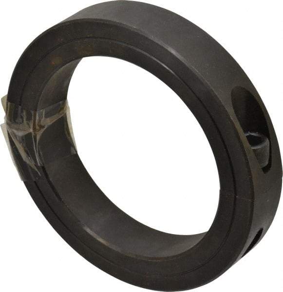 Climax Metal Products - 3-1/2" Bore, Steel, Two Piece Clamping Shaft Collar - 4-3/4" Outside Diam, 7/8" Wide - Caliber Tooling