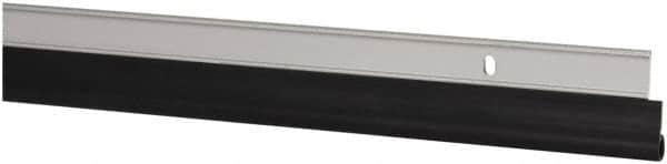 Pemko - 36" Long x 1-1/4" Wide, Head & Jamb Weatherstripping - Clear Anodized Aluminum Finish - Caliber Tooling