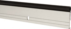 Pemko - 48" Long x 1-1/4" Wide, Head & Jamb Weatherstripping - Clear Anodized Aluminum Finish - Caliber Tooling