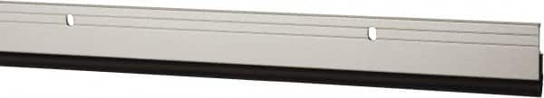 Pemko - 72" Long x 1-1/4" Wide, Head & Jamb Weatherstripping - Clear Anodized Aluminum Finish - Caliber Tooling