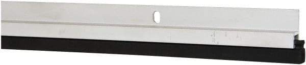 Pemko - 48" Long x 1-1/16" Wide, Heavy-Duty Head & Jamb Weatherstripping - Clear Anodized Aluminum Finish - Caliber Tooling