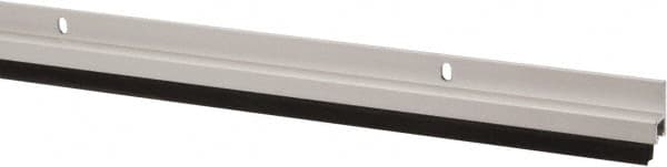 Pemko - 72" Long x 1-1/16" Wide, Heavy-Duty Head & Jamb Weatherstripping - Clear Anodized Aluminum Finish - Caliber Tooling