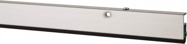 Pemko - 96" Long x 1-3/4" Wide, Adjustable Head & Jamb Weatherstripping - Clear Anodized Aluminum Finish - Caliber Tooling