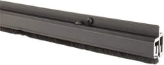 Pemko - 84" Long x 1-1/4" Wide, Adjustble Double Door Split Astragal Weatherstripping - Dark Bronze Anod. Aluminum Finish - Caliber Tooling