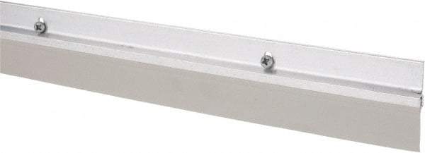 Pemko - Door Bottom Sweep - Vinyl, 1-7/8" High, Mill Finish Aluminum Coated - Caliber Tooling