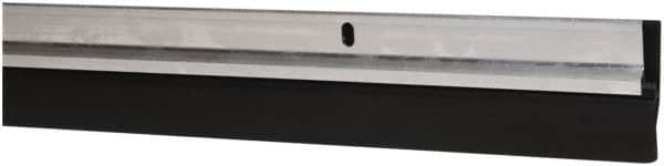 Pemko - Door Bottom Sweep with Triple Seal - Vinyl, 1-3/4" High, Mill Finish Aluminum Coated - Caliber Tooling