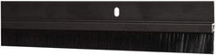 Pemko - Door Bottom Sweep - Nylon Brush, 1-1/2" High, Dark Bronze Anodium Aluminum Coated - Caliber Tooling