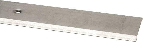 Pemko - 48" Long x 2-1/4" Wide x 3/16" High, Saddle Threshold - Mill Finish Aluminum - Caliber Tooling