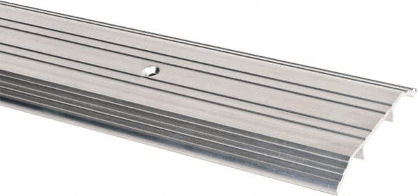 Pemko - 36" Long x 4" Wide x 1/2" High, Saddle Threshold - Mill Finish Aluminum - Caliber Tooling