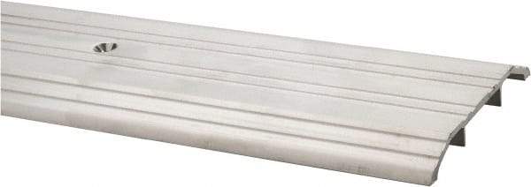 Pemko - 48" Long x 4" Wide x 1/2" High, Saddle Threshold - Mill Finish Aluminum - Caliber Tooling