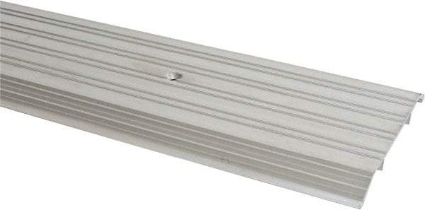 Pemko - 36" Long x 6" Wide x 1/2" High, Saddle Threshold - Mill Finish Aluminum - Caliber Tooling