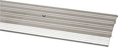 Pemko - 48" Long x 6" Wide x 1/2" High, Saddle Threshold - Mill Finish Aluminum - Caliber Tooling