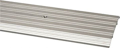 Pemko - 72" Long x 6" Wide x 1/2" High, Saddle Threshold - Mill Finish Aluminum - Caliber Tooling