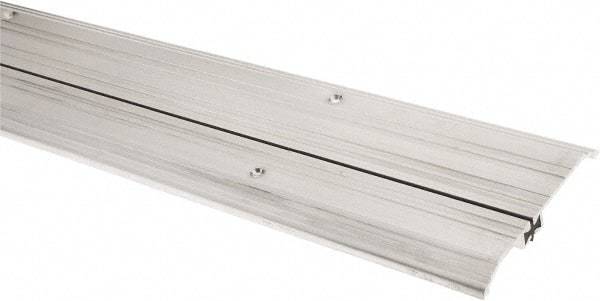 Pemko - 72" Long x 5-1/8" Wide x 1/2" High, Saddle Threshold - Mill Finish Aluminum - Caliber Tooling