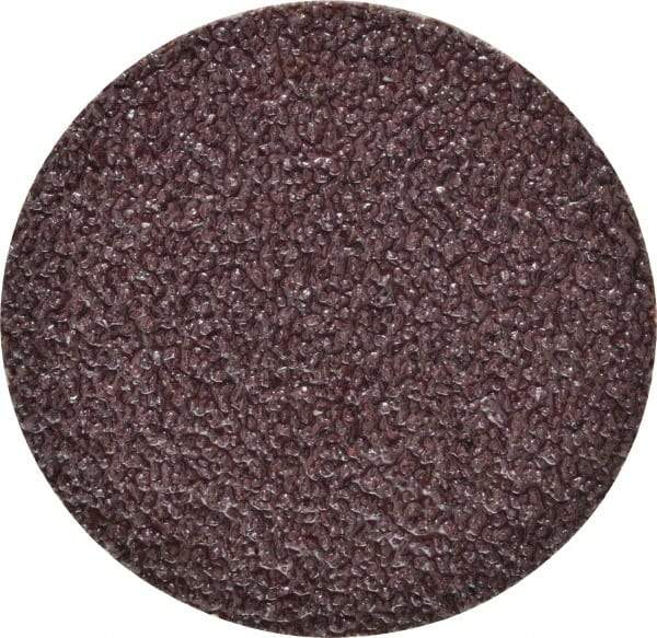 Standard Abrasives - 2" Disc Diam, 36 Grit, Aluminum Oxide Quick Change Disc - Type R Attaching System, Coated, Brown, Very Coarse Grade, 20,000 RPM - Caliber Tooling