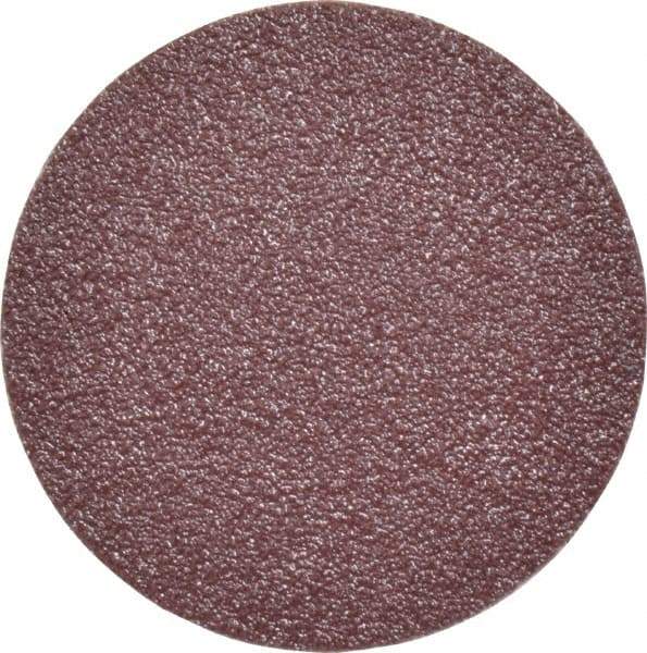 Standard Abrasives - 2 Inch Diameter, 80 Grit Aluminum Oxide Quick Change Disc - Type R Attaching System, Brown, Medium Grade, 20,000 Max RPM - Caliber Tooling