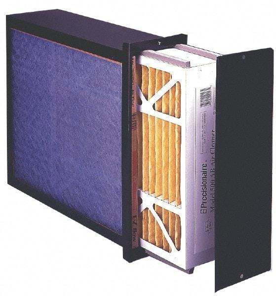 Made in USA - 22" Noml Height x 25" Noml Width x 7" Noml Depth, Air Filter - Cotton/Polyester - Caliber Tooling