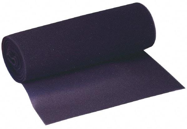 PrecisionAire - 25' Long x 24" Wide x 1" Thick, Polyurethane Foam Air Filter Media Roll - MERV 5, 60 to 80% Arrestance Efficiency, 20 to 30% Capture Efficiency, Washable, Use with Room Air Conditioners - Caliber Tooling