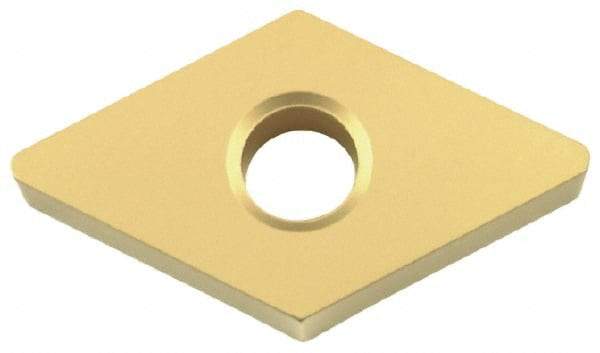 Sumitomo - 2MD-DNMA432 Grade BN250 PCBN Turning Insert - Uncoated, 55° Diamond, 1/2" Inscr Circle, 3/16" Thick, 1/32" Corner Radius - Caliber Tooling