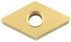 Sumitomo - DCMX32.50 Grade DA2200 Polycrystalline Diamond (PCD) Turning Insert - 55° Diamond, 3/8" Inscr Circle, 5/32" Thick, 0.0039" Corner Radius - Caliber Tooling