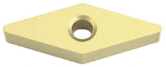 Sumitomo - VNMA333 Grade DA2200 Polycrystalline Diamond (PCD) Turning Insert - Uncoated, 35° Diamond, 3/8" Inscr Circle, 3/16" Thick, 3/64" Corner Radius - Caliber Tooling