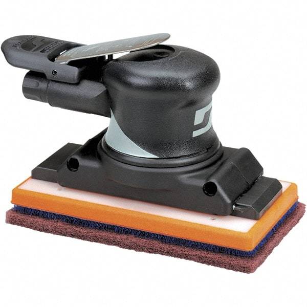 Dynabrade - 0.3 hp Inline Finishing Sander - 18 CFM Air Consumption, 6.21 bar Air Pressure, 1/4 NPT Inlet - Caliber Tooling