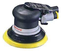 Dynabrade - 12,000 OPM, 18 CFM Air Consumption, Palm Air Orbital Sander - Round Pad, 1/4 NPT Inlet - Caliber Tooling