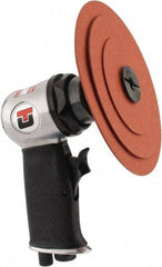 Universal Tool - 3" Max Disc, 20,000 RPM, Pneumatic Handheld Disc Sander - 4 CFM, 1/4 NPT Inlet, 0.33 hp, 90 psi - Caliber Tooling