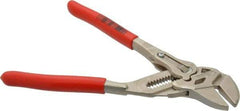 Knipex - 7" OAL, Pipe Wrench Tongue & Groove Pliers - Smooth Smooth Jaws, Standard Head - Caliber Tooling