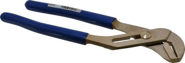 Ampco - 10" OAL, Groove Joint Tongue & Groove Pliers - Standard Straight Jaws, Standard Head - Caliber Tooling