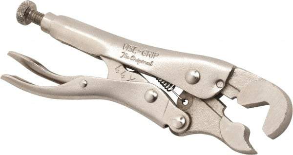 Irwin - 4" OAL Locking Jaw Locking Pliers - 1/4 to 9/16" Jaw Opening, Standard Handle - Caliber Tooling