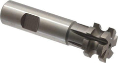 Keo - 5/32" Radius, 5/16" Circle Diam, 1" Cutter Diam, 5/8" Cutting Width, Shank Connection, Concave Radius Cutter - 3/4" Shank Diam, 3-1/2" OAL, High Speed Steel, Uncoated, 6 Teeth, Weldon Flat - Caliber Tooling