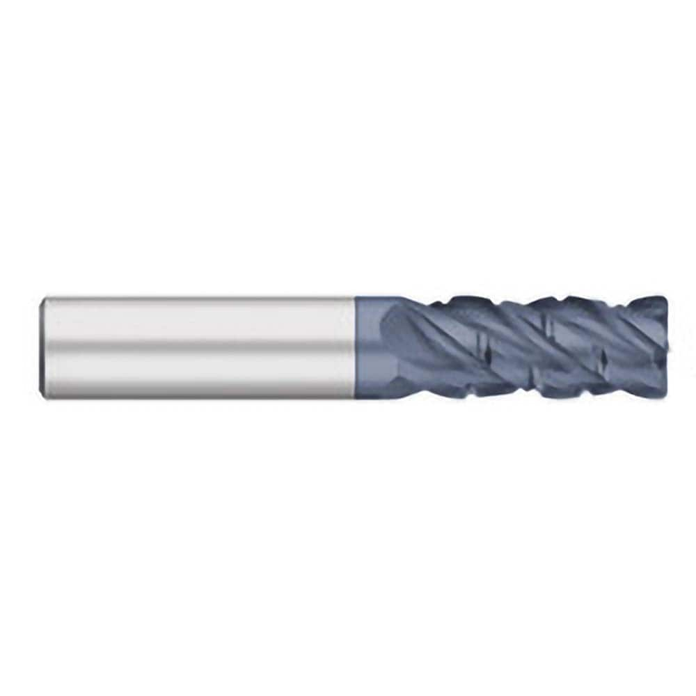 Titan USA - Roughing & Finishing End Mills; Mill Diameter (Inch): 1 ; Mill Diameter (Decimal Inch): 1.0000 ; End Type: Corner Radius ; Corner Radius (Decimal Inch): 0.0400 ; Number of Flutes: 4 ; Material: Solid Carbide - Exact Industrial Supply