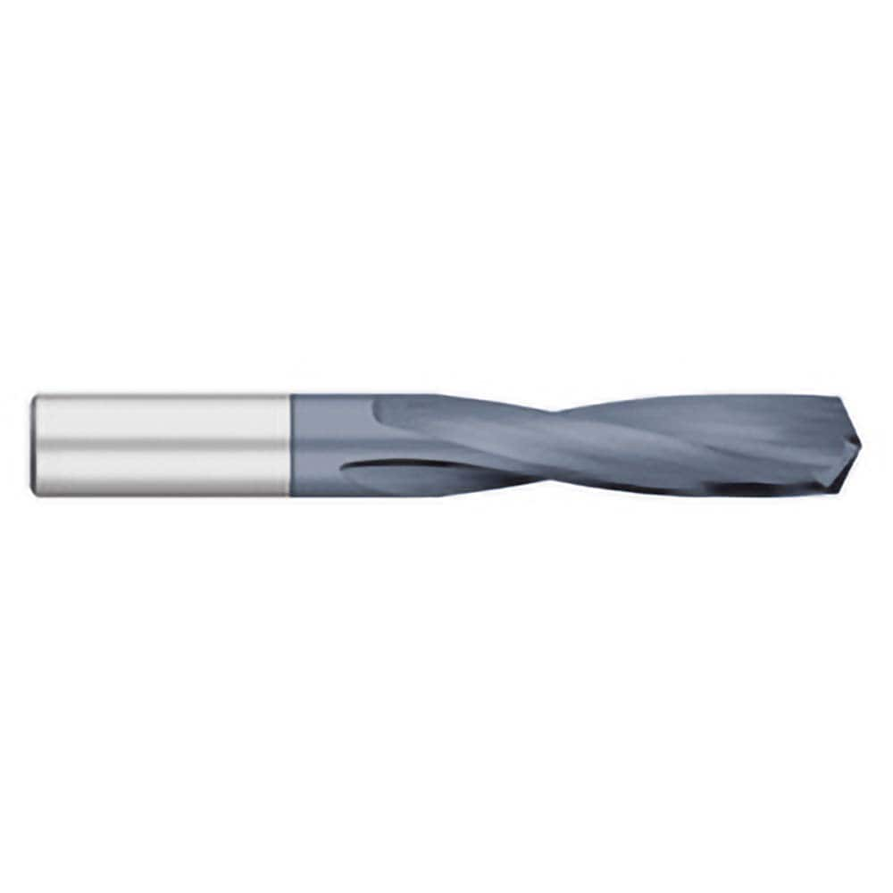 Titan USA - Screw Machine Length Drill Bits; Drill Bit Size (Decimal Inch): 0.3680 ; Drill Bit Size (Letter): U ; Drill Point Angle: 135 ; Drill Bit Material: Solid Carbide ; Drill Bit Finish/Coating: AlTiN ; Flute Type: Spiral - Exact Industrial Supply