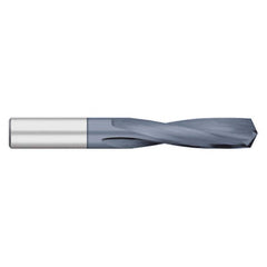 Titan USA - Screw Machine Length Drill Bits; Drill Bit Size (Decimal Inch): 0.2950 ; Drill Bit Size (Letter): M ; Drill Point Angle: 135 ; Drill Bit Material: Solid Carbide ; Drill Bit Finish/Coating: AlTiN ; Flute Type: Spiral - Exact Industrial Supply