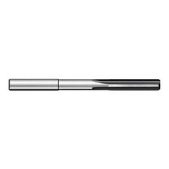 Chucking Reamer: 0.063″ Dia, 1-1/2″ OAL, 3/8″ Flute Length, Straight Shank, Solid Carbide 4 Flute