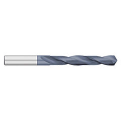 Titan USA - Jobber Length Drill Bits; Drill Bit Size (Inch): 31/64 ; Drill Bit Size (Decimal Inch): 0.4844 ; Drill Point Angle: 118 ; Drill Bit Material: Solid Carbide ; Drill Bit Finish/Coating: AlTiN ; Flute Type: Spiral - Exact Industrial Supply