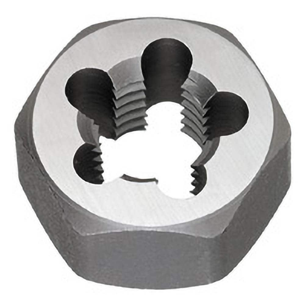 Titan USA - Hex Rethreading Dies; Thread Size: M10x1.50 ; Hex Size (Inch): 1 ; Material: Carbon Steel ; Thread Direction: Right Hand ; Thread Standard: Metric Coarse ; Series/List: 796 - Exact Industrial Supply