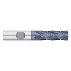 Titan USA - Square End Mills; Mill Diameter (Inch): 1-1/8 ; Mill Diameter (Decimal Inch): 1.1250 ; Number of Flutes: 6 ; Length of Cut (Inch): 1-5/8 ; Length of Cut (Decimal Inch): 1.6250 ; Material: Cobalt - Exact Industrial Supply